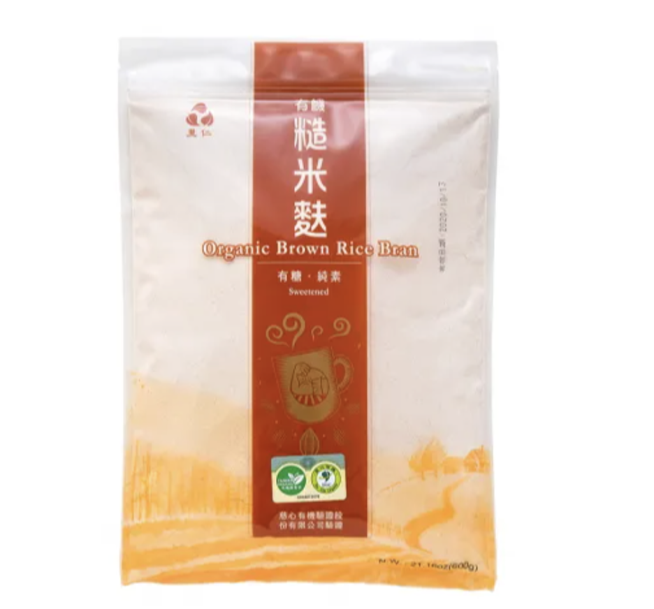 有機糙米麩-有糖