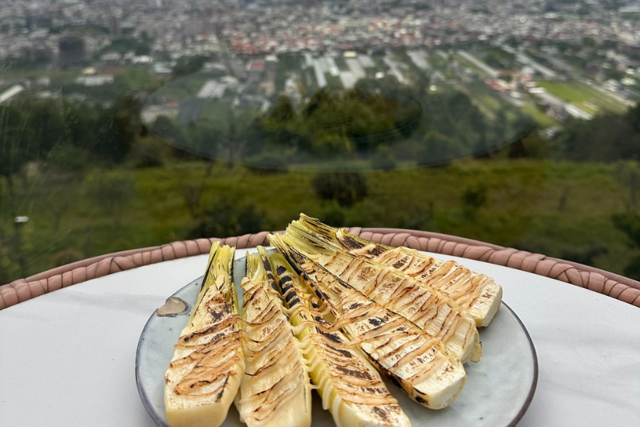埔里在地茭白筍與山林美景