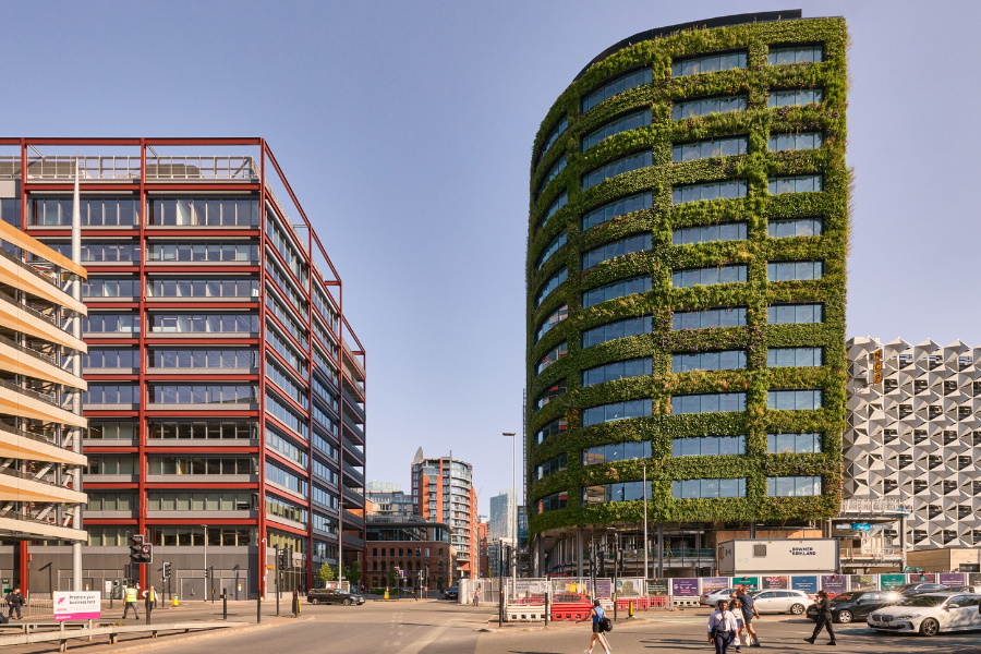 英國生態綠牆建築